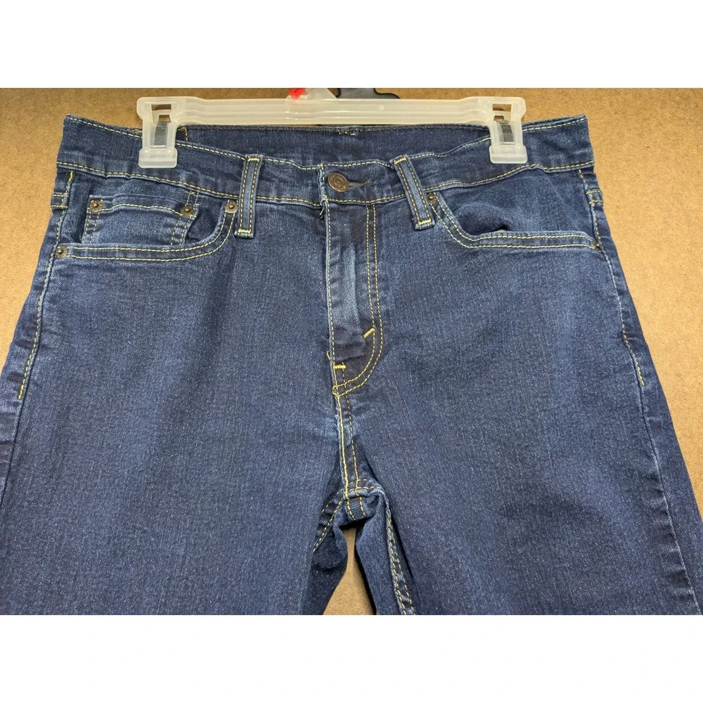 Levis 511 Slim Fit Jeans Mens 32x32 Dark Wash Indigo Denim Pants